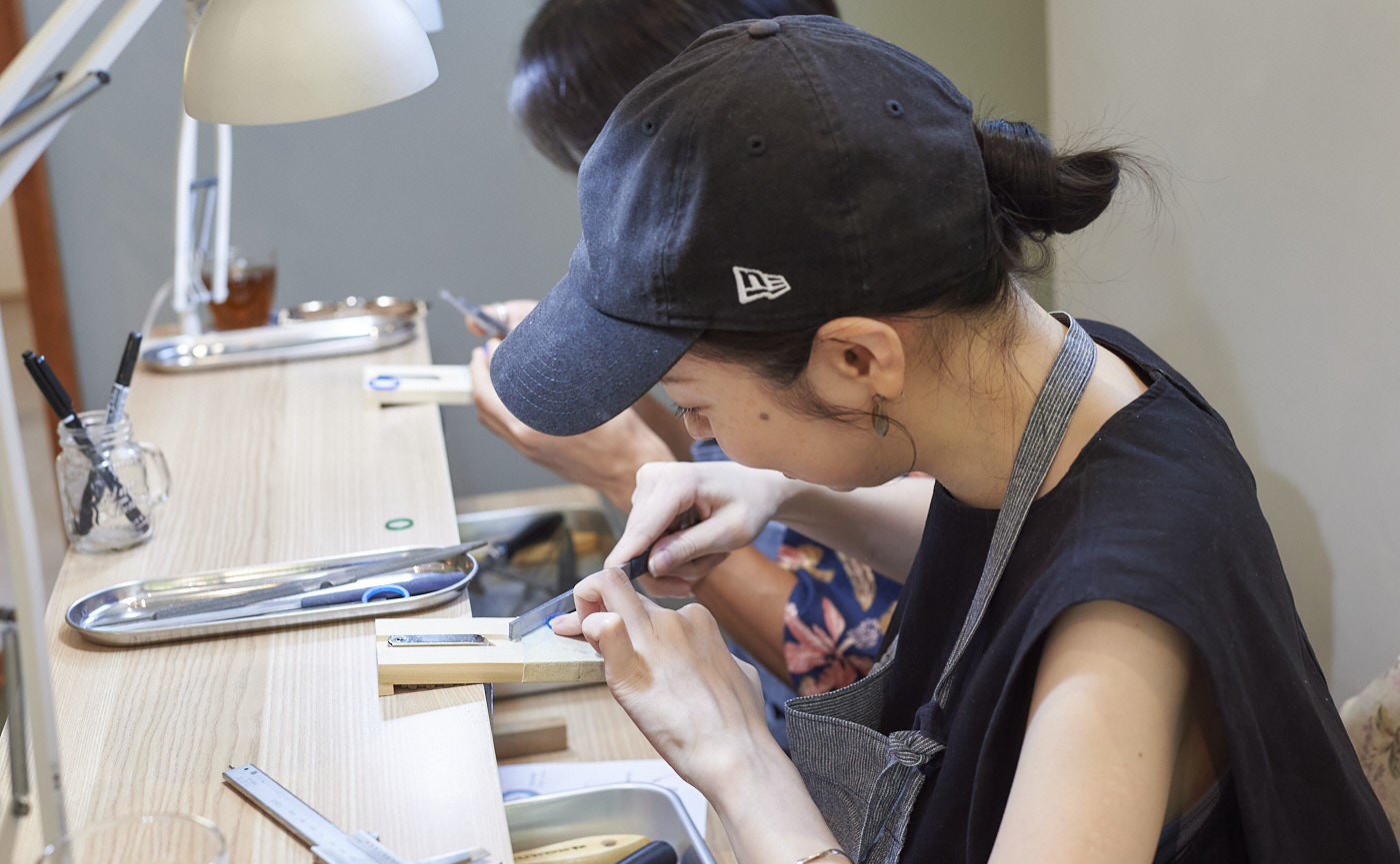 ふたりでつくる結婚指輪 原型製作