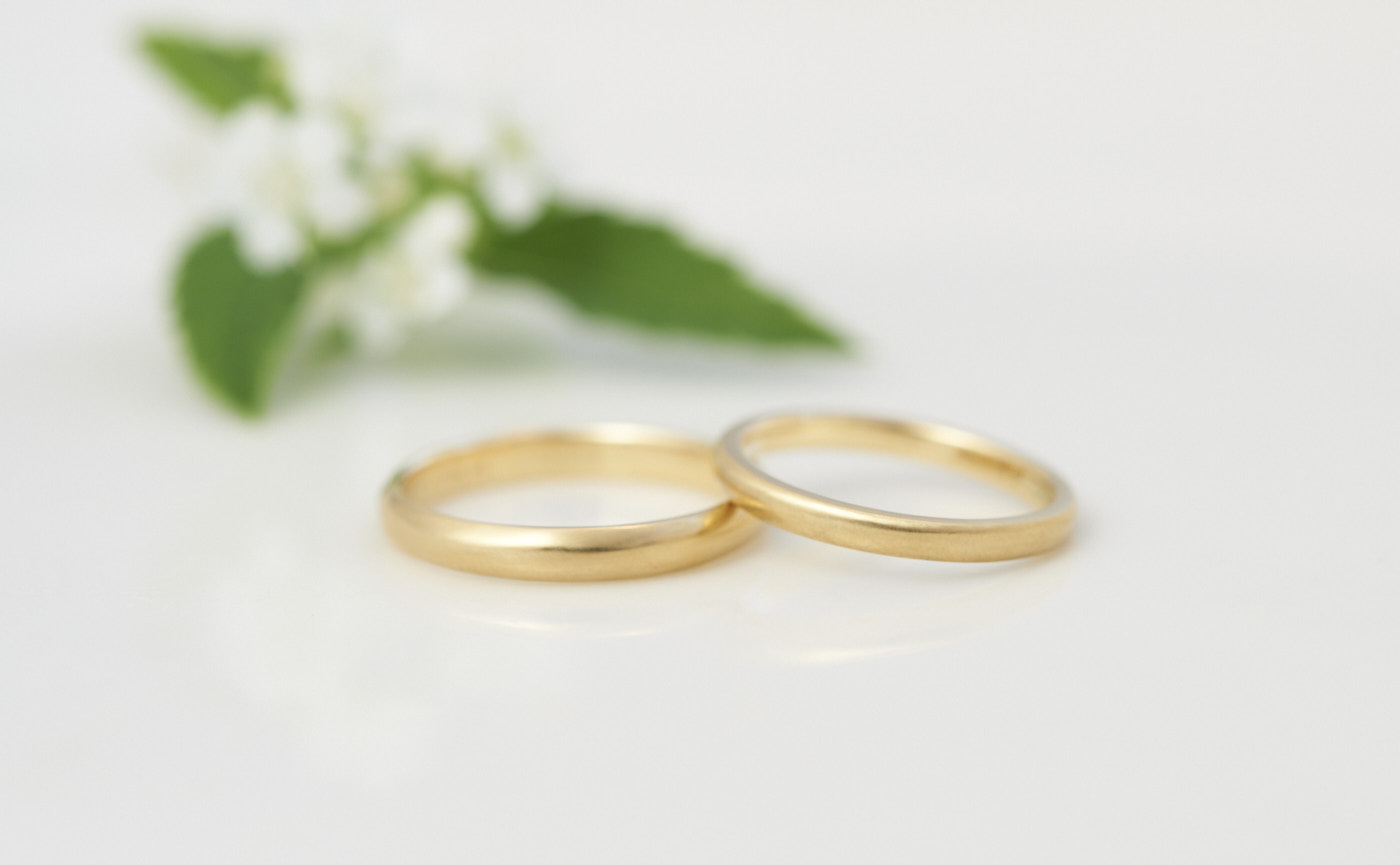ふたりでつくる結婚指輪 完成