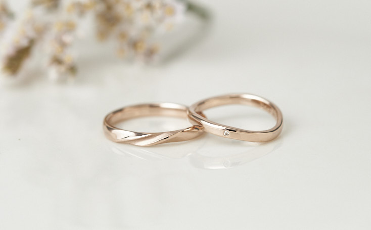 ふたりでつくる結婚指輪 製作指輪