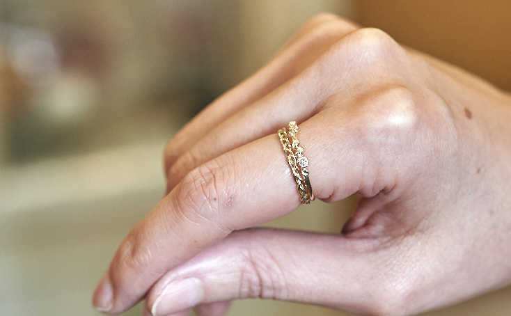 手作りジュエリー体験教室 参考作品