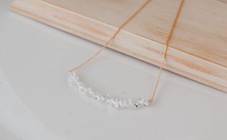 ハーキアーダイヤモンド K18 ネックレス