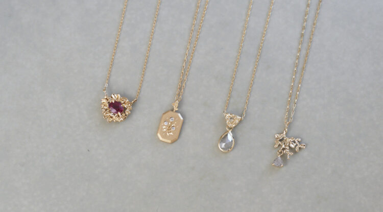 「ピジョンブラッドルビー ネックレス」など新しいネックレスをアップいたしました。